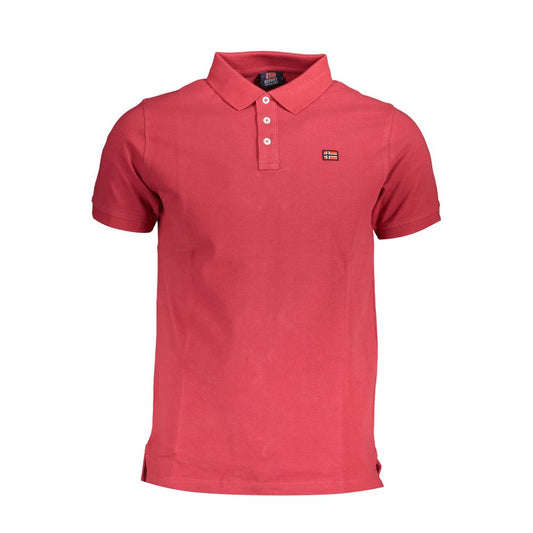 Norway 1963 Red Cotton Men Polo Shirt Norway 1963