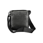Calvin Klein Nero polyester men's shoulder bag with adjustable strap and minimalist design, ideal for everyday use.