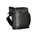 Calvin Klein Nero polyester men's shoulder bag with adjustable strap and minimalist design.