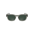 Calvin Klein Grigio acetate women's sunglasses with rounded frames and dark lenses, stylish and modern eyewear.