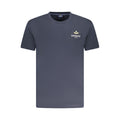 Blue cotton men's T-shirt from Armata Di Mare featuring a classic fit and subtle branding.