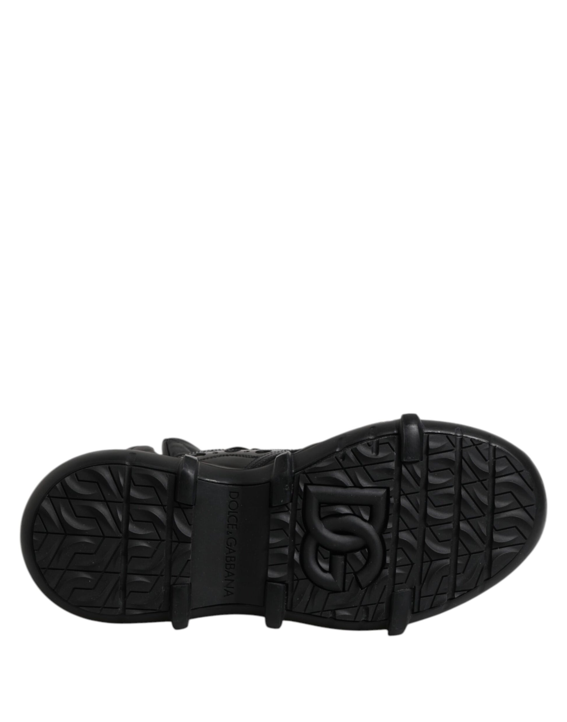 Dolce & Gabbana Black Leather Casual Mens Ankle Boots Shoes Dolce & Gabbana