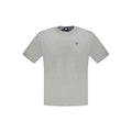 North Sails Grigio cotton men's T-shirt displayed flat, showcasing its casual fit and classic crew neck design.