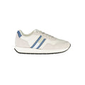 Tommy Hilfiger Bianco leather men's sneaker with white design and casual style, featuring laces and logo details.