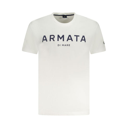 Armata Di Mare White Cotton Men T-Shirt Armata Di Mare