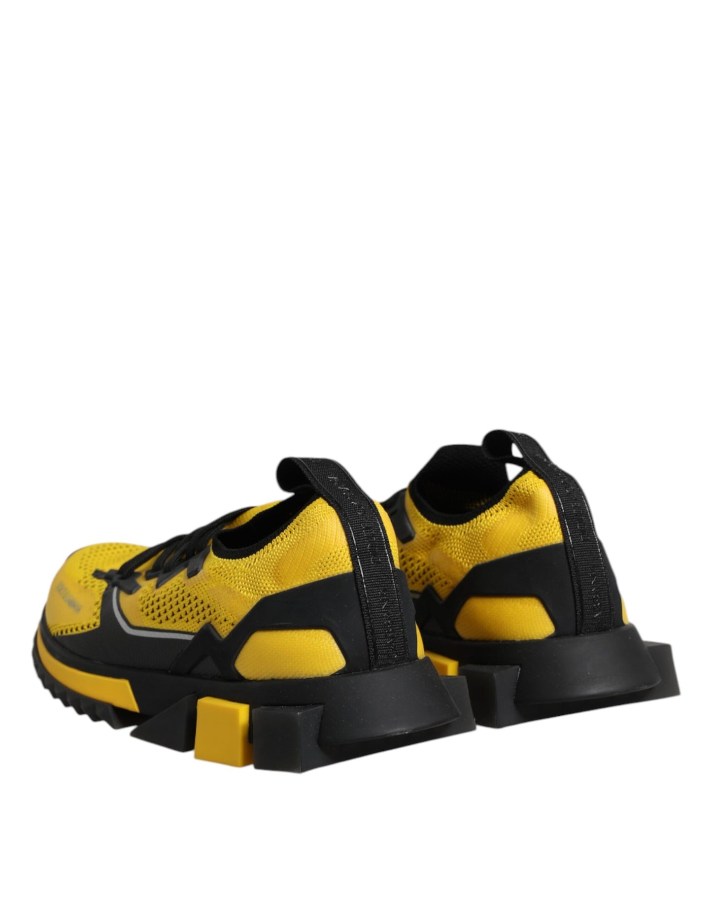 Dolce & Gabbana Yellow SORRENTO Sport Stretch Sneakers Shoes Dolce & Gabbana