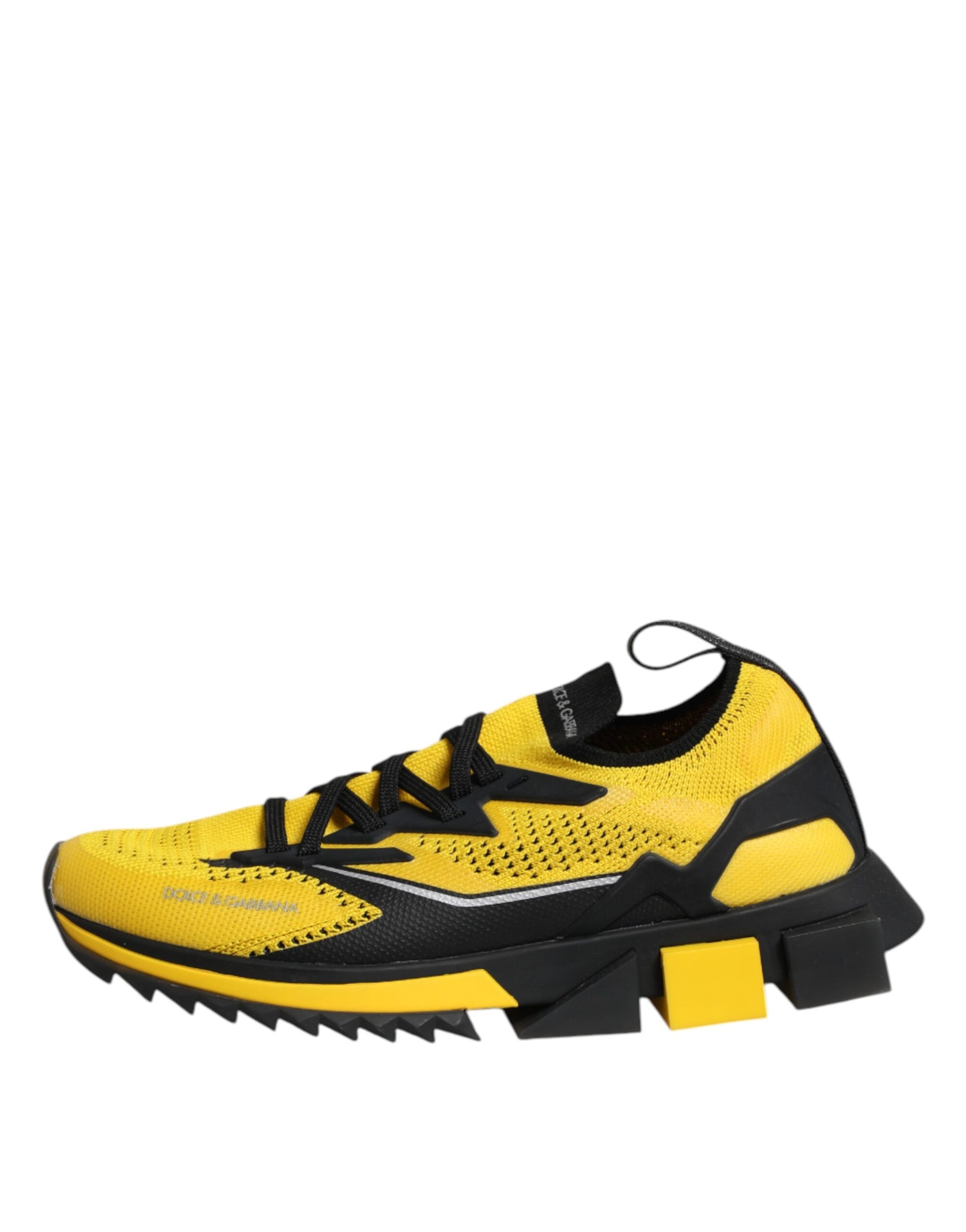 Dolce & Gabbana Yellow SORRENTO Sport Stretch Sneakers Shoes Dolce & Gabbana