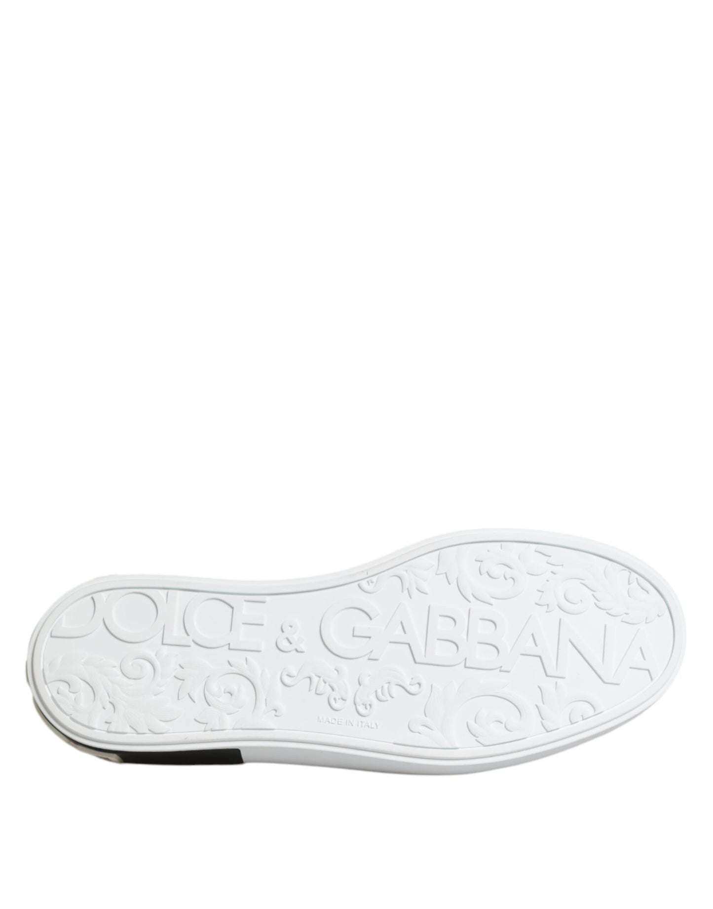 Dolce & Gabbana Red Logo Low Top Slip On Men Sneakers Shoes Dolce & Gabbana