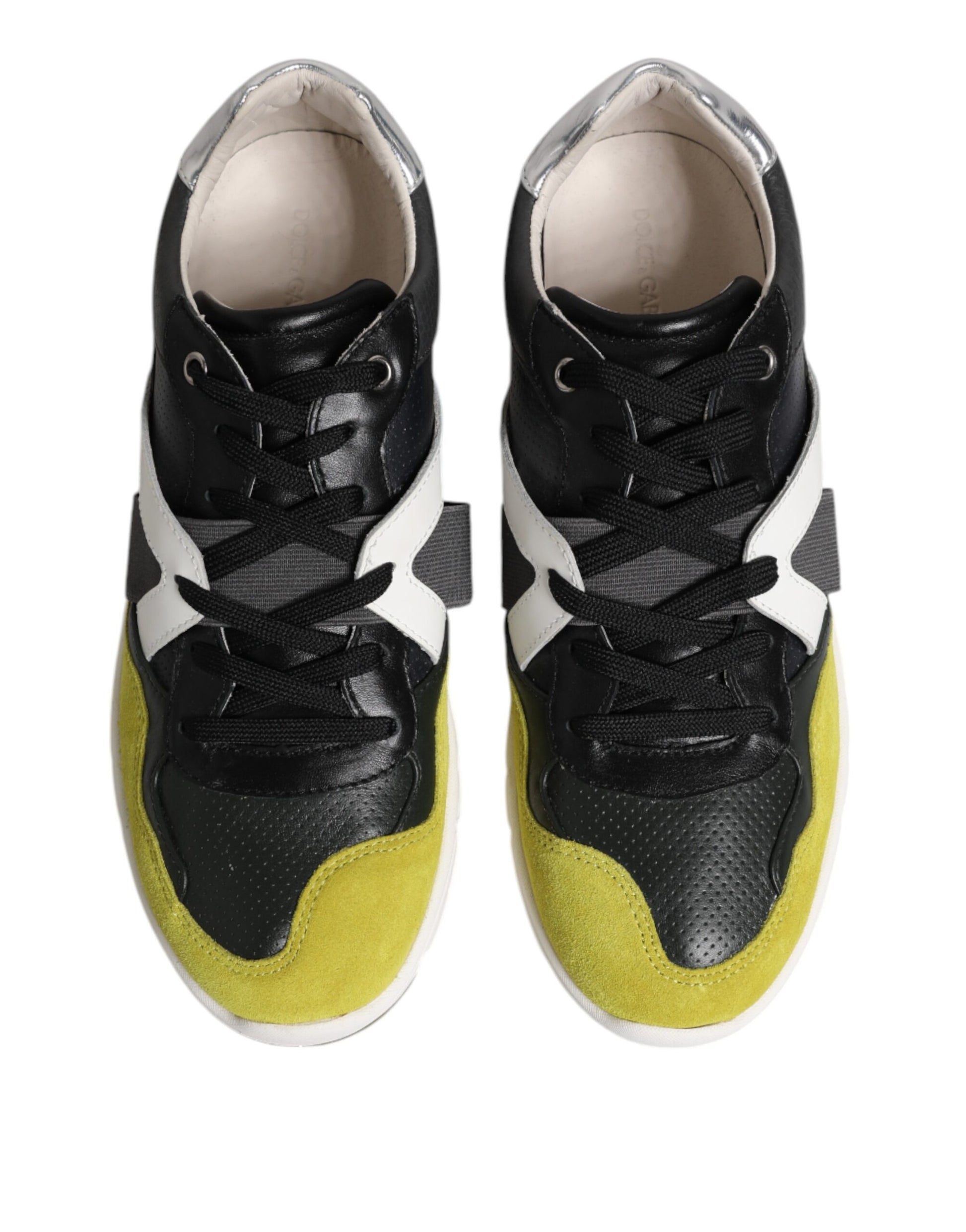 Dolce & Gabbana Multicolor Lace Up Low Top Men Sneakers Shoes Dolce & Gabbana