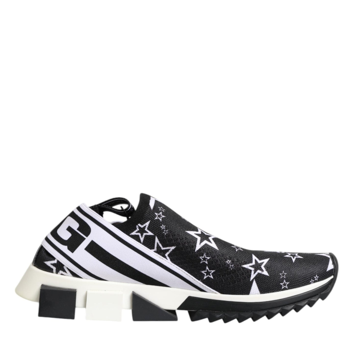 Dolce & Gabbana Black White Sorrento Low Top Sneakers Shoes Dolce & Gabbana