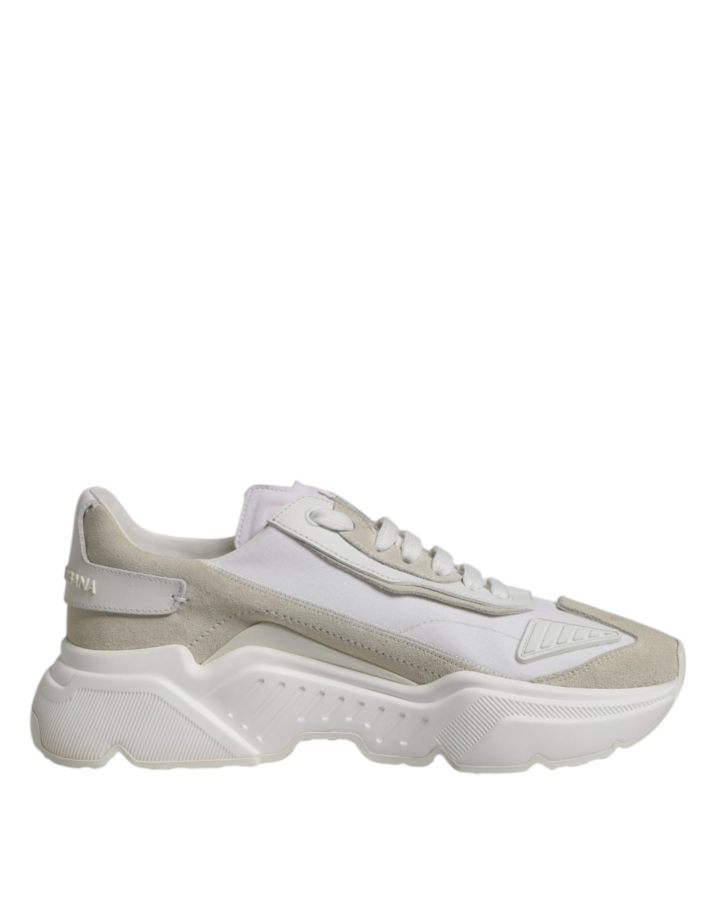 Dolce & Gabbana White Low Top Daymaster Men Sneakers Shoes Dolce & Gabbana