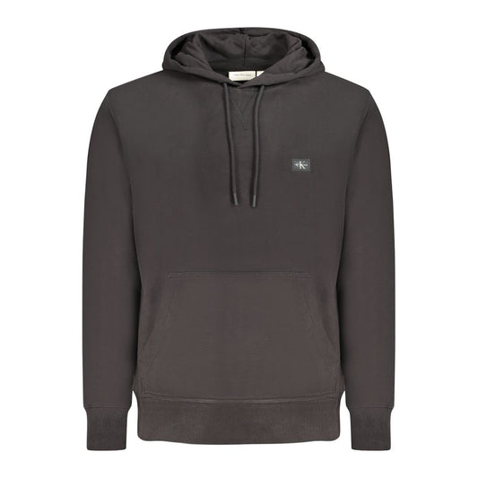 Calvin Klein Black Cotton Men Sweater Calvin Klein