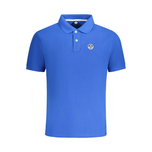 North Sails Blue Cotton Men's Polo Shirt North Sails