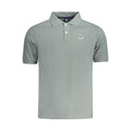 North Sails Verde Cotton Men’s Polo shirt, green color, short sleeves, classic collar, and embroidered logo on chest.