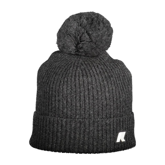K-WAY Brown Wool Women Hat K-WAY