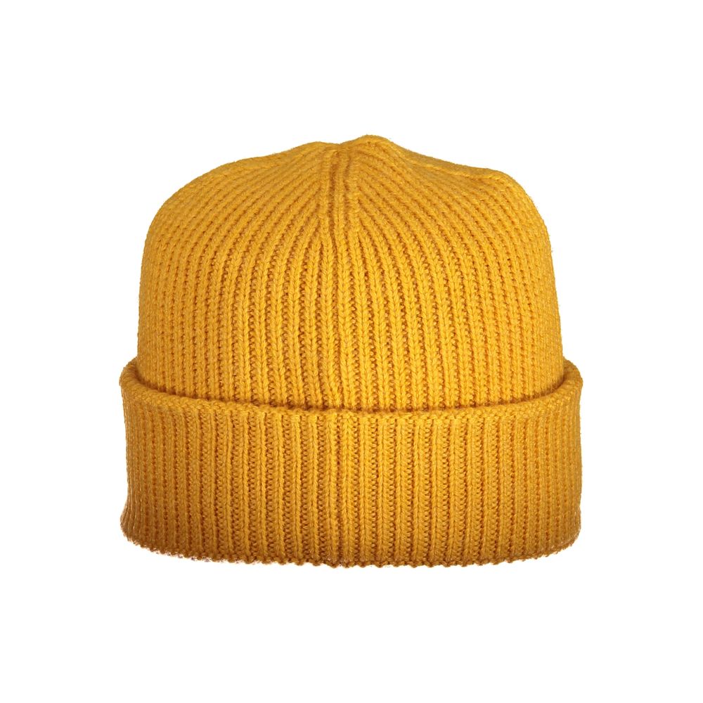K-WAY Yellow Wool Men Cap K-WAY