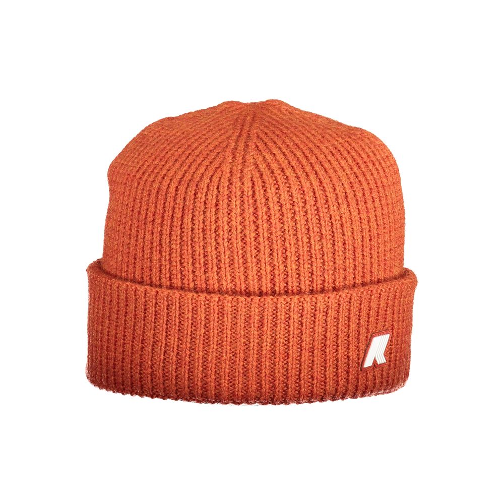 K-WAY Red Wool Men Cap K-WAY