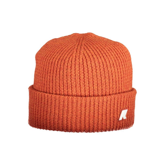 K-WAY Red Wool Men Cap K-WAY