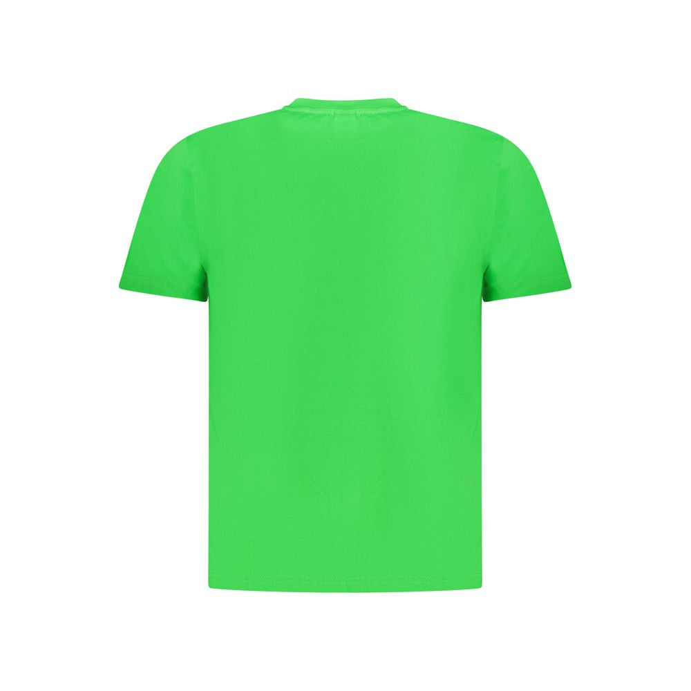 North Sails Green Cotton Men T-Shirt North Sails
