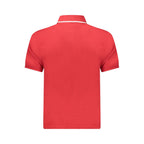 North Sails Rosso Cotton Men’s Polo shirt, navy blue with collar and short sleeves, casual and stylish men's clothing.