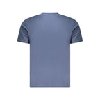 Blue North Sails cotton men’s T-shirt with a crew neck and short sleeves, featuring subtle branding and a comfortable fit.