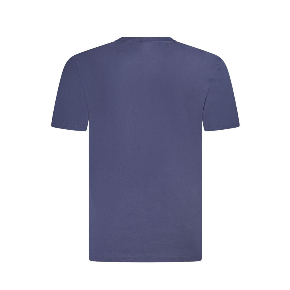 Marina Militare Blue Cotton T-Shirt Marina Militare