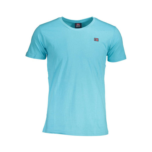 Norway 1963 Azzurro Cotton Men T-Shirt Norway 1963