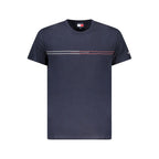 Tommy Hilfiger Blue Cotton Men T-Shirt - Eljoys Fashion 