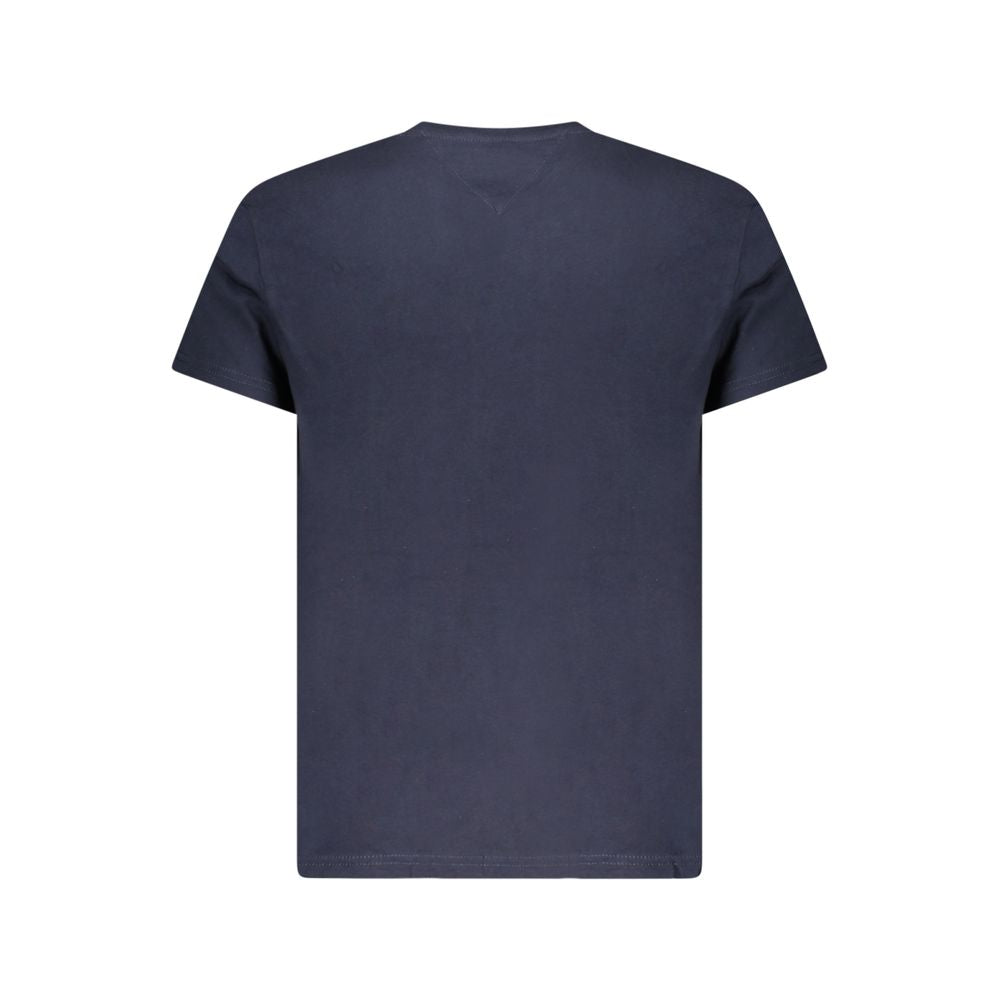 Tommy Hilfiger Blue Cotton Men T-Shirt - Eljoys Fashion 