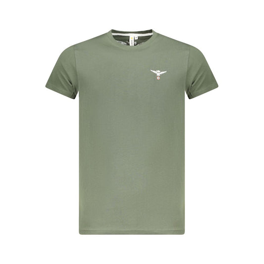 Accademia Militare Green Cotton T-Shirt Accademia Militare