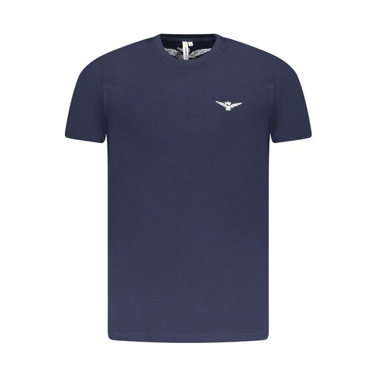 Accademia Militare Blue Cotton T-Shirt Accademia Militare