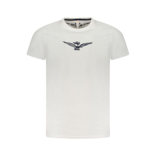Accademia Militare White Cotton T-Shirt Accademia Militare