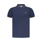 Accademia Militare Navy Cotton Men Polo Accademia Militare