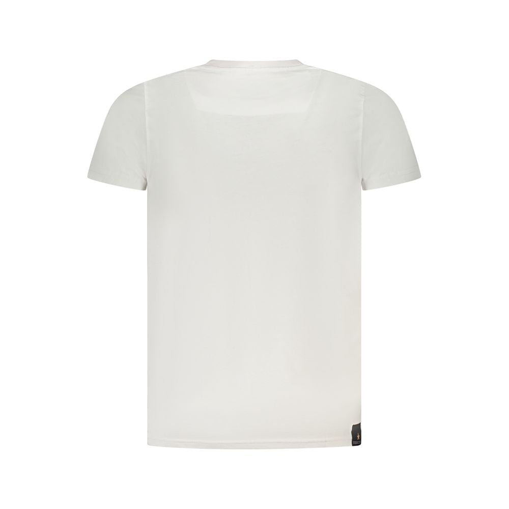 Accademia Militare White Cotton T-Shirt Accademia Militare