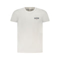 White cotton men's T-shirt by Accademia Militare featuring a classic fit and simple design.