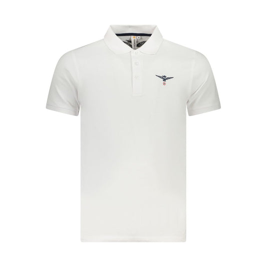 Accademia Militare White Cotton Polo Shirt Accademia Militare