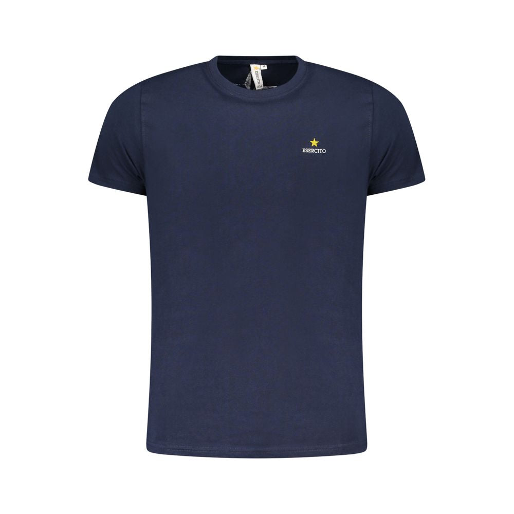 Esercito 1659 Blue Cotton T-Shirt Esercito 1659
