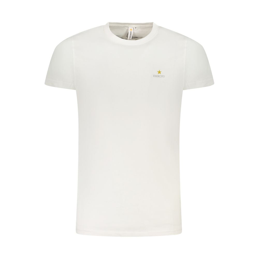 Esercito 1659 White Cotton T-Shirt Esercito 1659