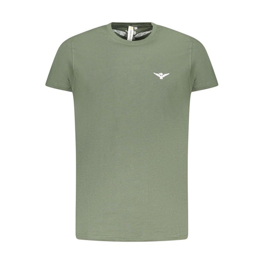 Accademia Militare Green Cotton T-Shirt Accademia Militare