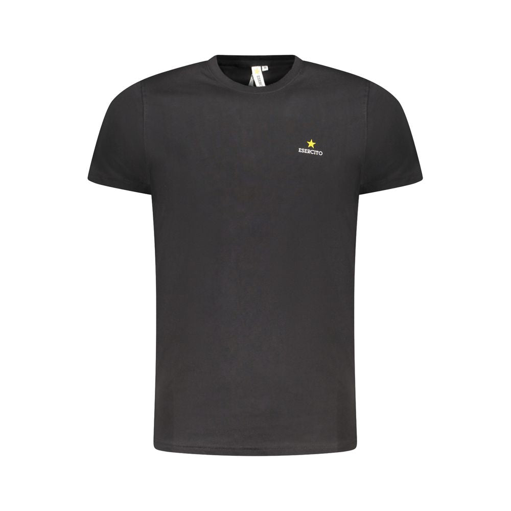 Esercito 1659 Black Cotton T-Shirt Esercito 1659