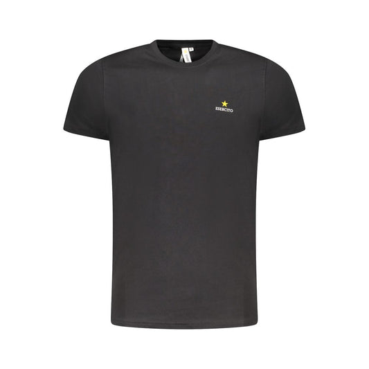 Esercito 1659 Black Cotton T-Shirt Esercito 1659