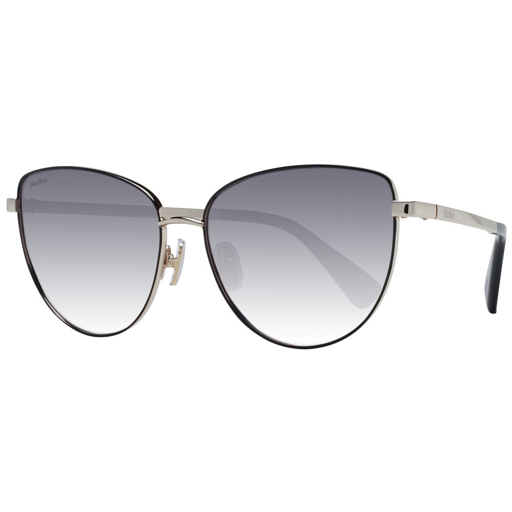 Max Mara Gold Metal Sunglasses