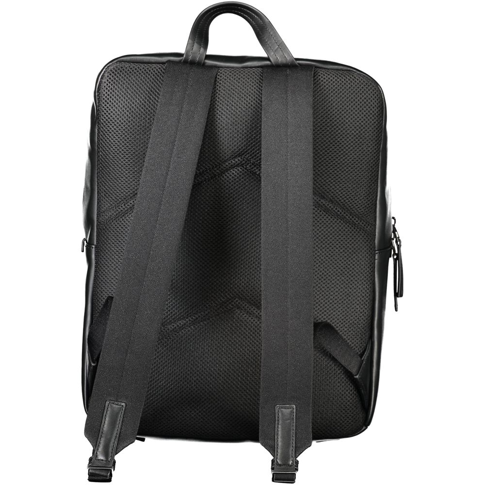Calvin Klein Nero Poliuretano Men's Backpack - Eljoys Fashion 