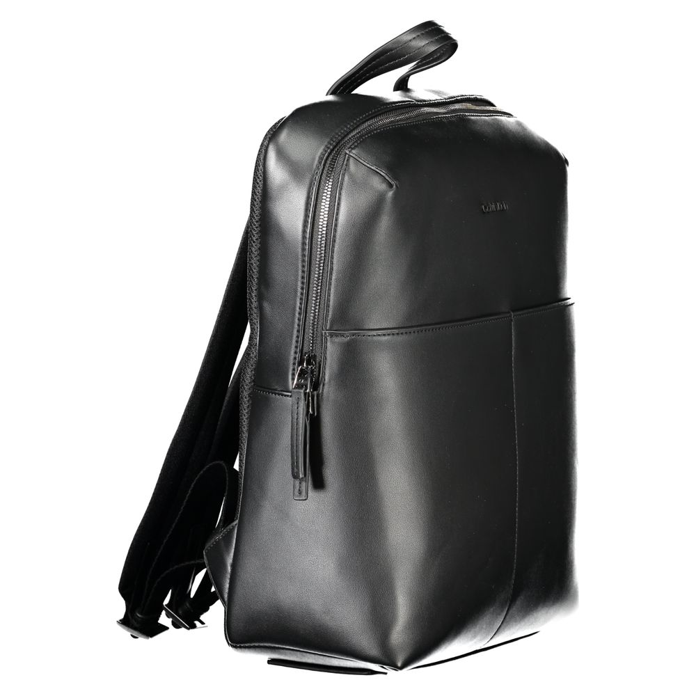 Calvin Klein Nero Poliuretano Men's Backpack - Eljoys Fashion 