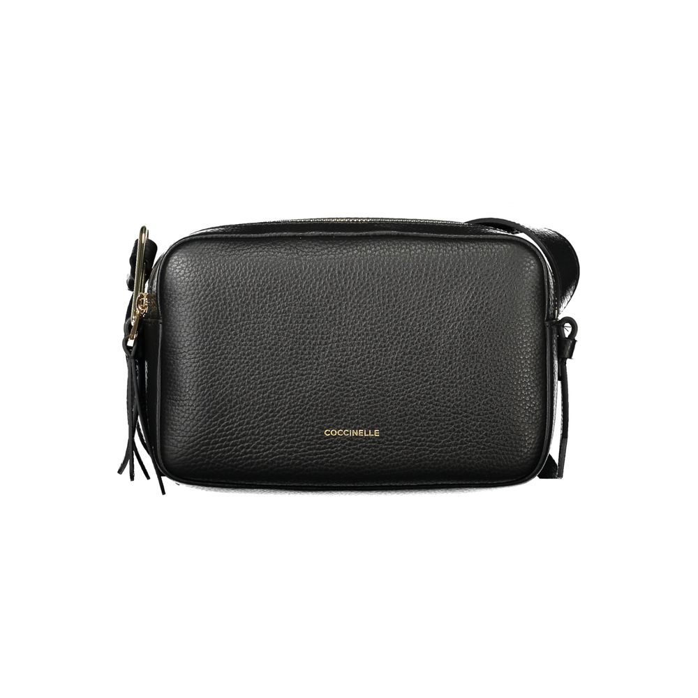 Coccinelle Black Leather Handbag Coccinelle