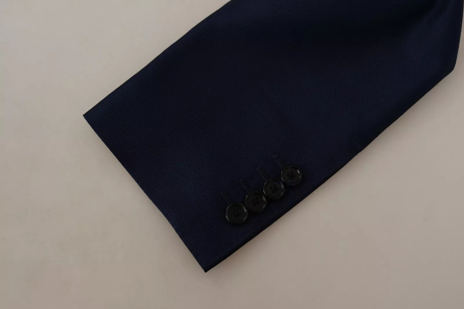 Dolce & Gabbana Blue MARTINI Wool Slim Fit Coat Blazer Dolce & Gabbana