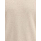 Brunello Cucinelli Beige Cashmere Sweater Brunello Cucinelli