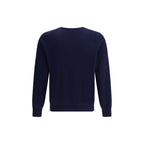 Brunello Cucinelli Blue Cashmere Sweater