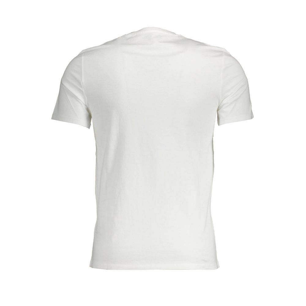Guess Jeans White Cotton T-Shirt Guess Jeans