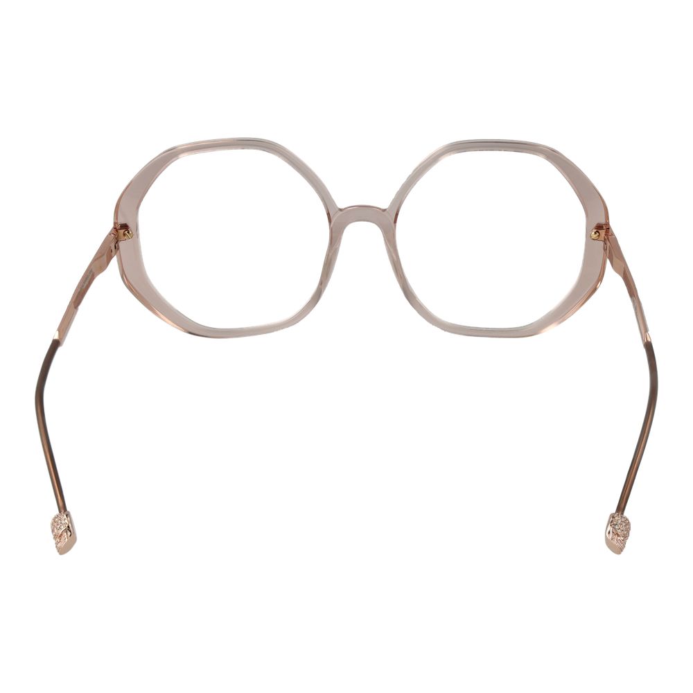 Philipp Plein Pink Cellulose Acetate Glasses Frames